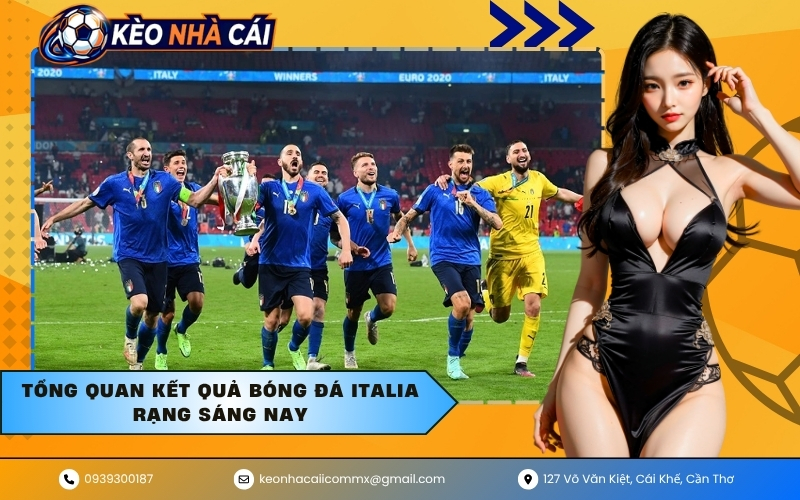 Tổng quan kết quả bóng đá Italia rạng sáng nay