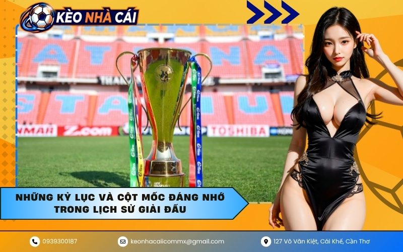 Những kỷ lục và cột mốc đáng nhớ trong lịch sử giải đấu